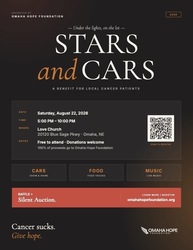 STARS AND CARS | Omaha Hope Foundation's 3rd Annual Car Show