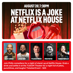 Netflix is a Joke at Netflix House Philadelphia