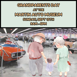 Grandparent's Day at the Martin Auto Museum