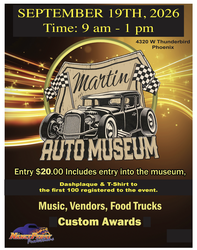 Car Show at the Martin Auto Museum