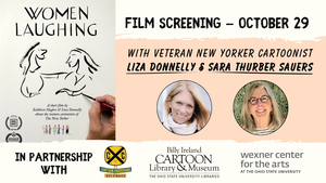 FREE Documentary Screening with Veteran New Yorker Cartoonist Liza Donnelly and Sara Thurber Sauers
