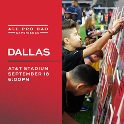 2026 Dallas All Pro Dad Experience