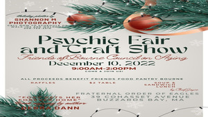 Psychic Fair and Craft Show Saturday, December 10, 9am-2pm