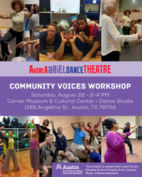 Community Voices Workshop - FREE!