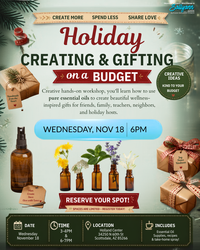 Holiday Creating & Gifting on a Budget 