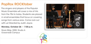 MiraCosta College Presents: PopRox ROCKtober