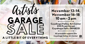 CVAC: Artists Garage Sale