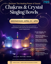 The Healing Power of Sound: Chakras & Crystal Singing Bowls