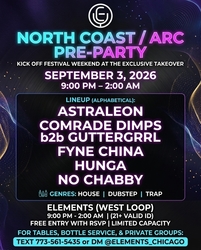 North Coast & ARC Pre-Party Takeover