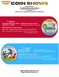 1ST ANNUAL ARKANSAS STATE COIN SHOW