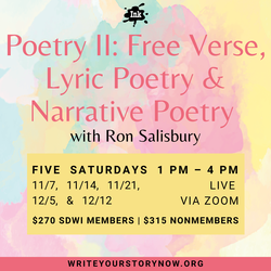 Poetry II: Free Verse, Lyric Poetry & Narrative Poetry
