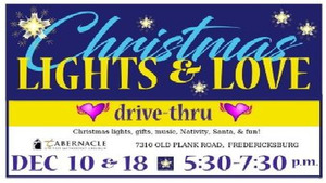 Tabernacle United Methodist Church Christmas "Lights and Love Drive Thru"