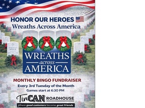 Bingo in support of Wreaths Across America