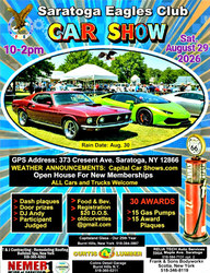 Saratoga Eagles Club Car Show