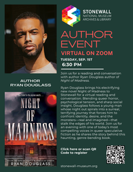 Virtual Reading & Conversation with Author Ryan Douglass