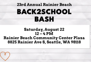 Verity Credit Union at Rainier Beach Action Coalition's Back2School Bash