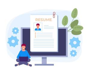 Résumé Help at the Ventnor Library