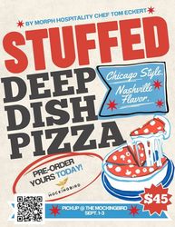 The Mockingbird Chicago Deep Dish Style Pizza Special
