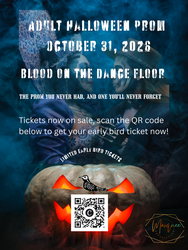 Adult Halloween Prom "Blood on the Dance Floor"