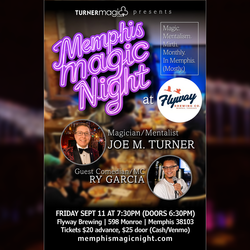 Memphis Magic Night starring Joe M. Turner w/ Ry Garcia