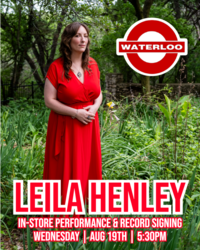 LEILA HENLEY In-Store Performance & Record Signing