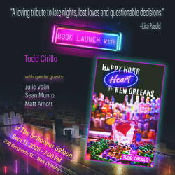 Happy Hour Heart of New Orleans: book launch feat. Todd Cirillo, Sean Munro, Julie Valin, Matt Amott