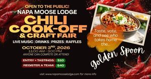 Napa Moose Lodge Chili Cook-Off and Craft Fair