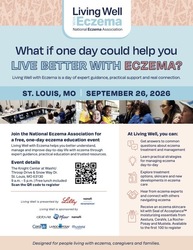 Living Well with Eczema: A FREE Community Event at Wash U on 9/26