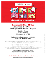 Red Cross Community Blood Drive