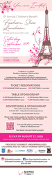 Children's Benefit Fashion Show Luncheon September 19,2026