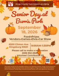 Kings County Commission on Aging Burris Park Event