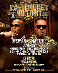 Cash Money & No Limit Tour