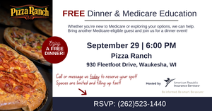 Free Dinner and Medicare Education Seminar hosted by American Republic Insurance Services