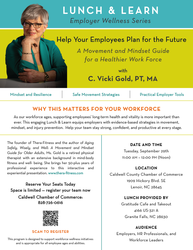 Lunch and Learn with Vicki Gold