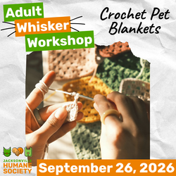 Jacksonville Humane Society's Adult Whisker Workshops
