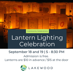 Lantern Lighting Celebration at Lakewood Cemetery