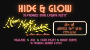 Hide & Glow Scavenger Hunt Launch Party