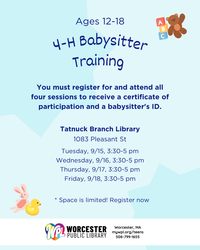 4-H Babysitter Training