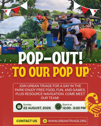 Urban Triage Community Pop-Up Event