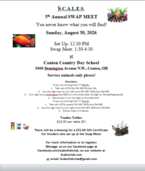 5th Annual S.C.A.L.E.S. Swap Meet