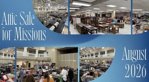 Huge Attic Sale! (Yard Sale) for Missions!