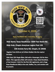 Homes for Our Troops Motorcycle Ride