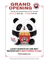 Panda Express Grand Opening Celebration
