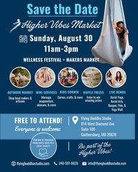 Higher Vibes Market at Flying Buddha Studio