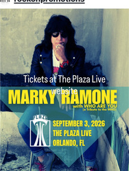Marky Ramone with special guest Who Are You a tribute to The Who