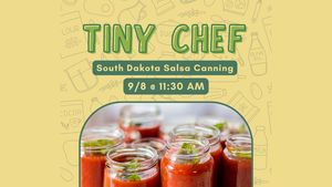 Tiny Chef: South Dakota Salsa Canning