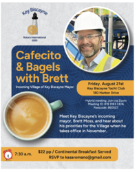CAFECITO & BAGELS WITH BRETT