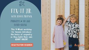 Fix-It Jr. With Jennie Promack (Registration Required - Opens September 7th)