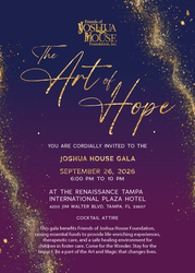 Joshua House Gala: The Art of Hope