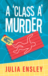 Life in the Desert can be Murder - local mystery author, Julia Ensley, signs cozy mystery books